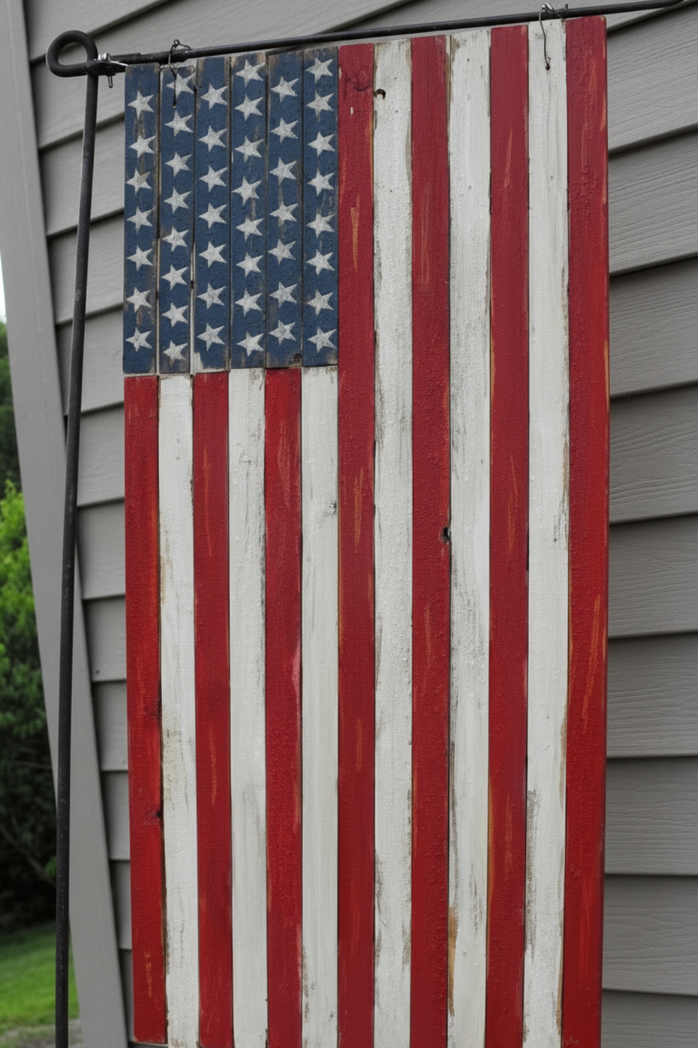 Lightweight Lath Wood Flag