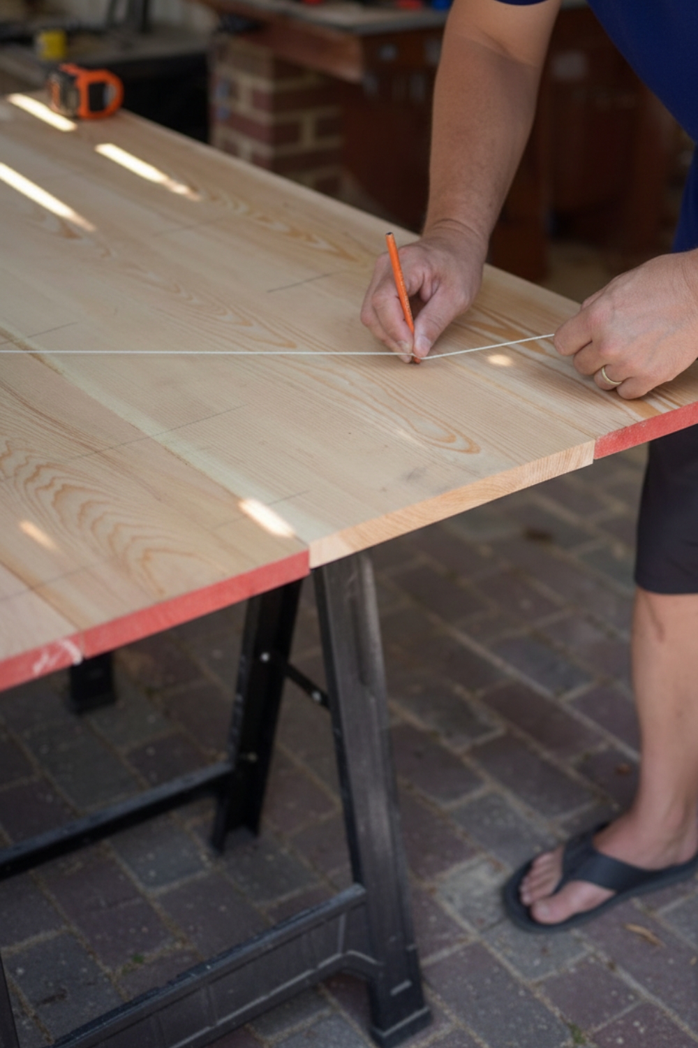 Step 3 Mark and Cut the Circular Shape