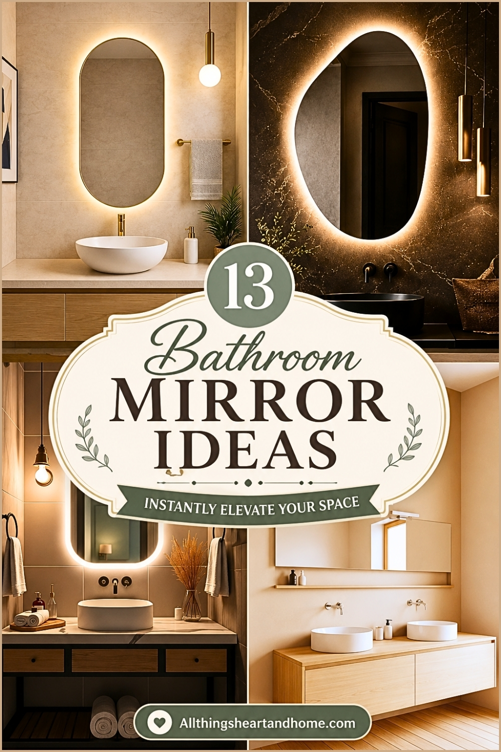 13 Bathroom Mirror Ideas to Instantly Elevate Your Space
