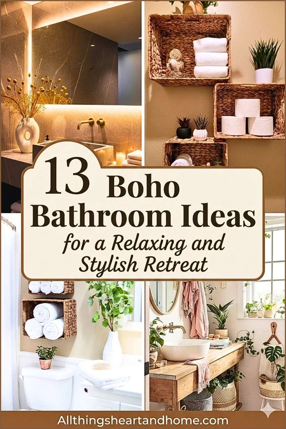 13 Boho Bathroom Ideas for a Relaxing and Stylish Retreat