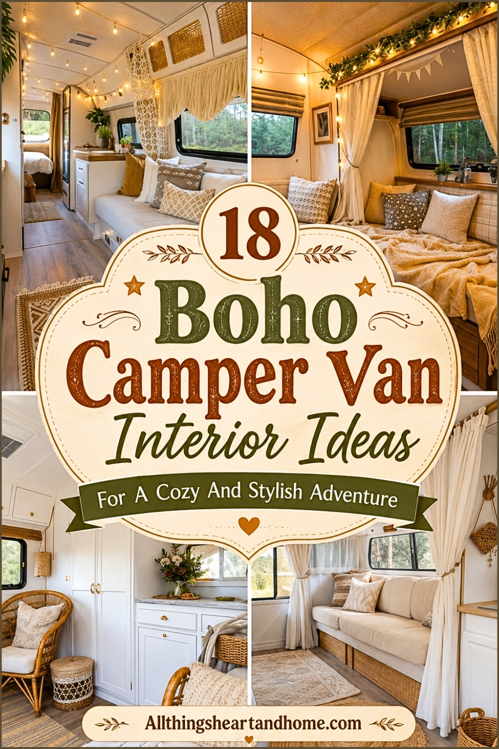 18 Boho Camper Van Interior Ideas For A Cozy And Stylish Adventure