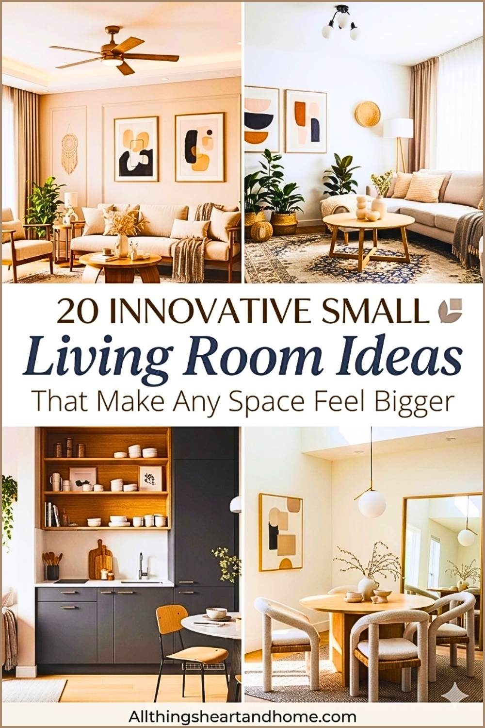 20 Small Living Room Ideas That Make Any Space Feel Bigger