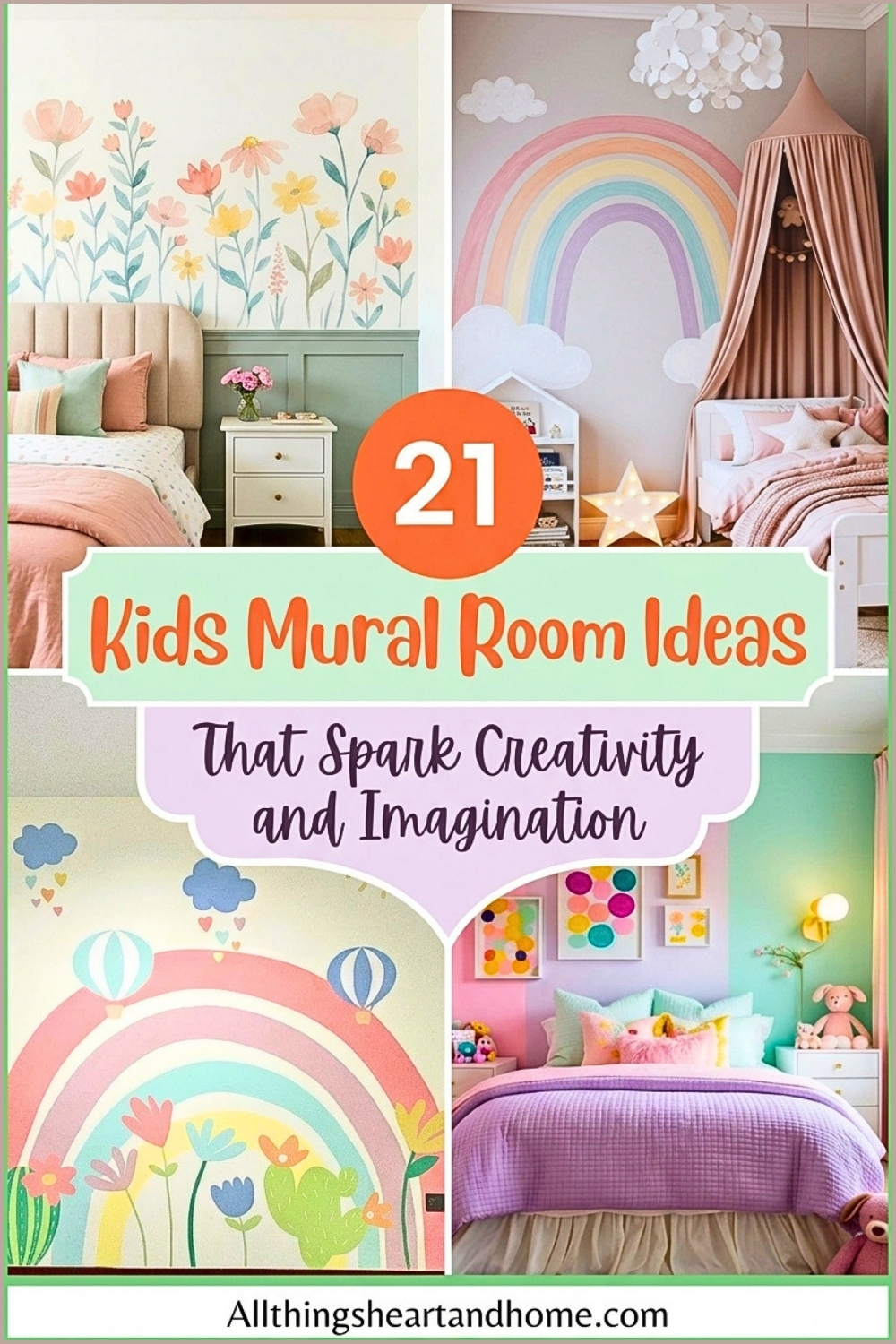21 Kids Mural Room Ideas That Spark Creativity and Imagination