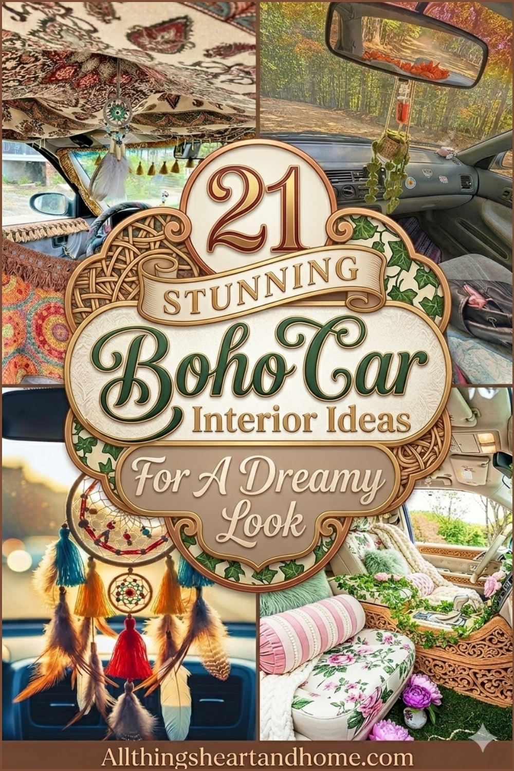 21 Stunning Boho Car Interior Ideas for a Dreamy Look