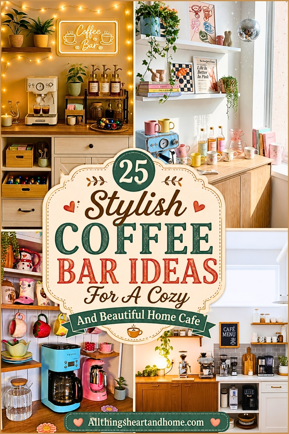 25 Stylish Coffee Bar Ideas For A Cozy And Beautiful Home Cafe