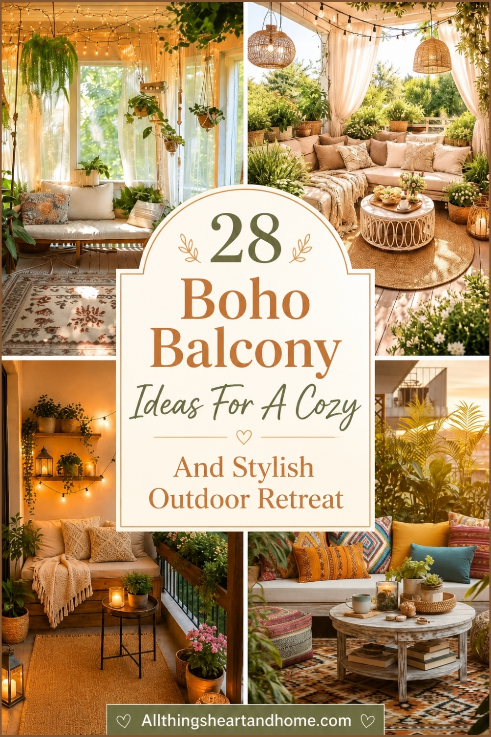 28 Boho Balcony Ideas for a Cozy and Stylish Outdoor Retreat