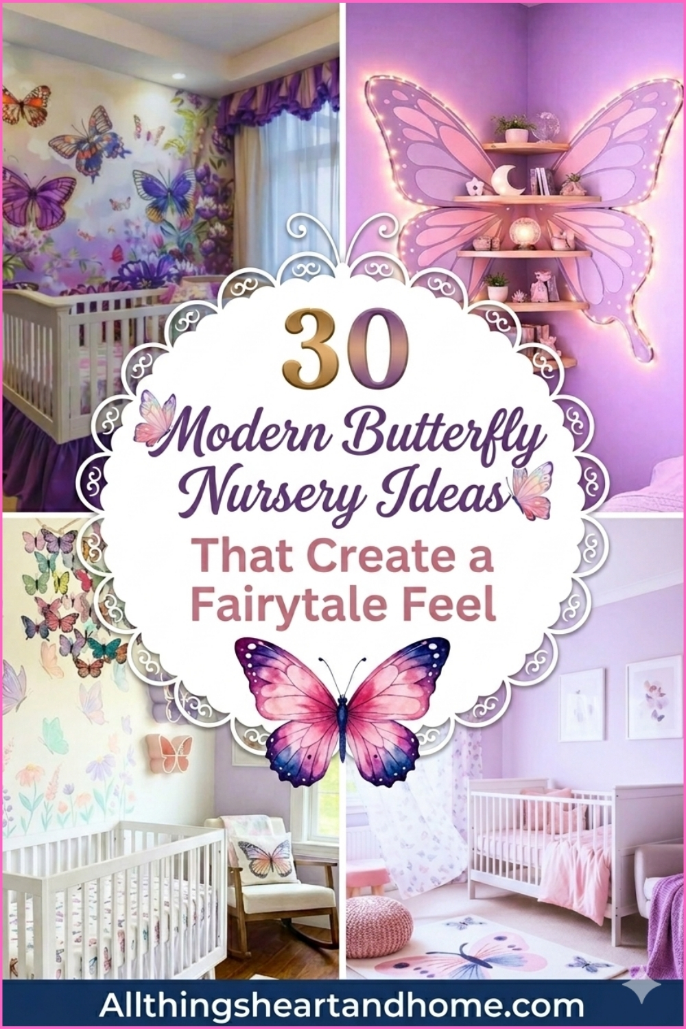 30 Modern Butterfly Nursery Ideas That Create a Fairytale Feel