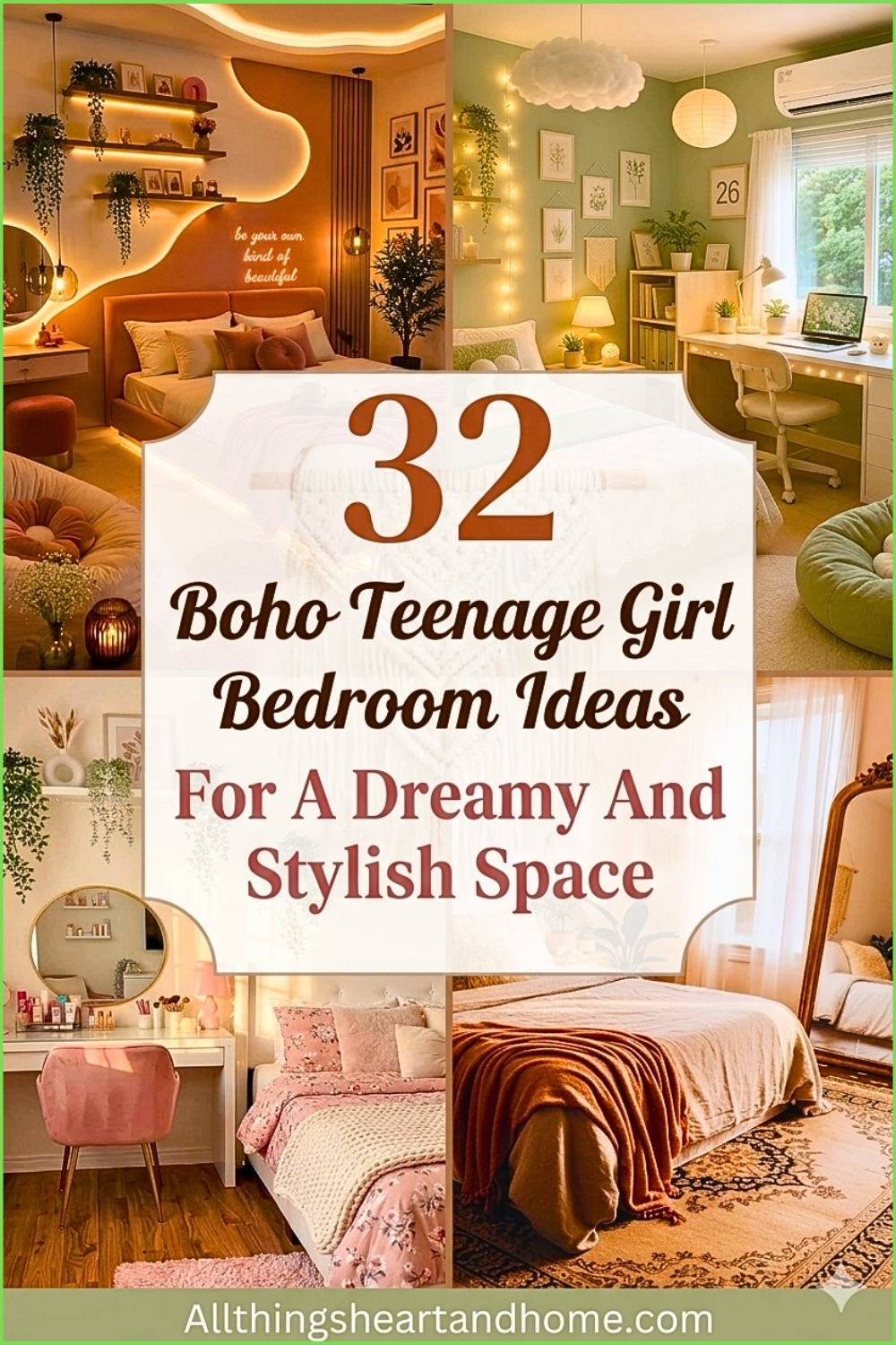 32 Boho Teenage Girl Bedroom Ideas For A Dreamy And Stylish Space