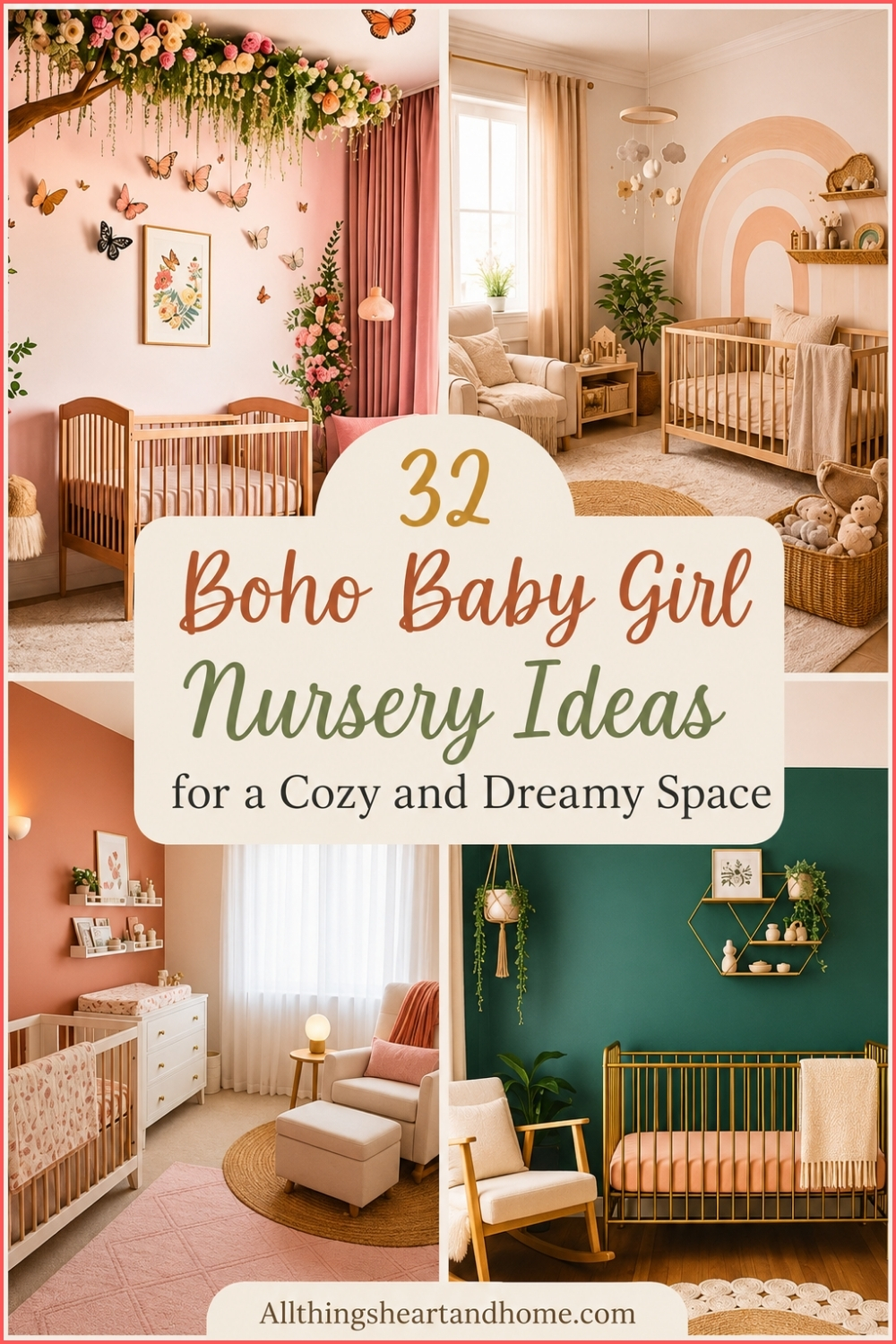 Boho Baby Girl Nursery