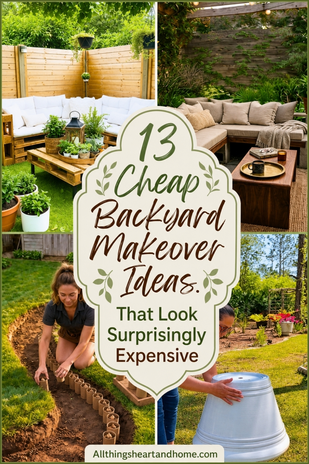 Cheap Backyard Makeover