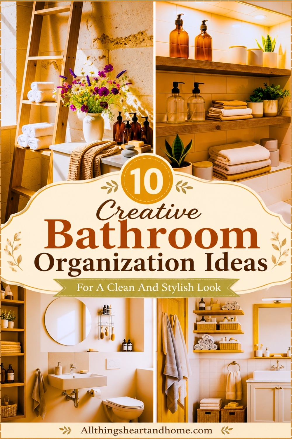 Creative Bathroom Organization Ideas for a Clean and Stylish Look
