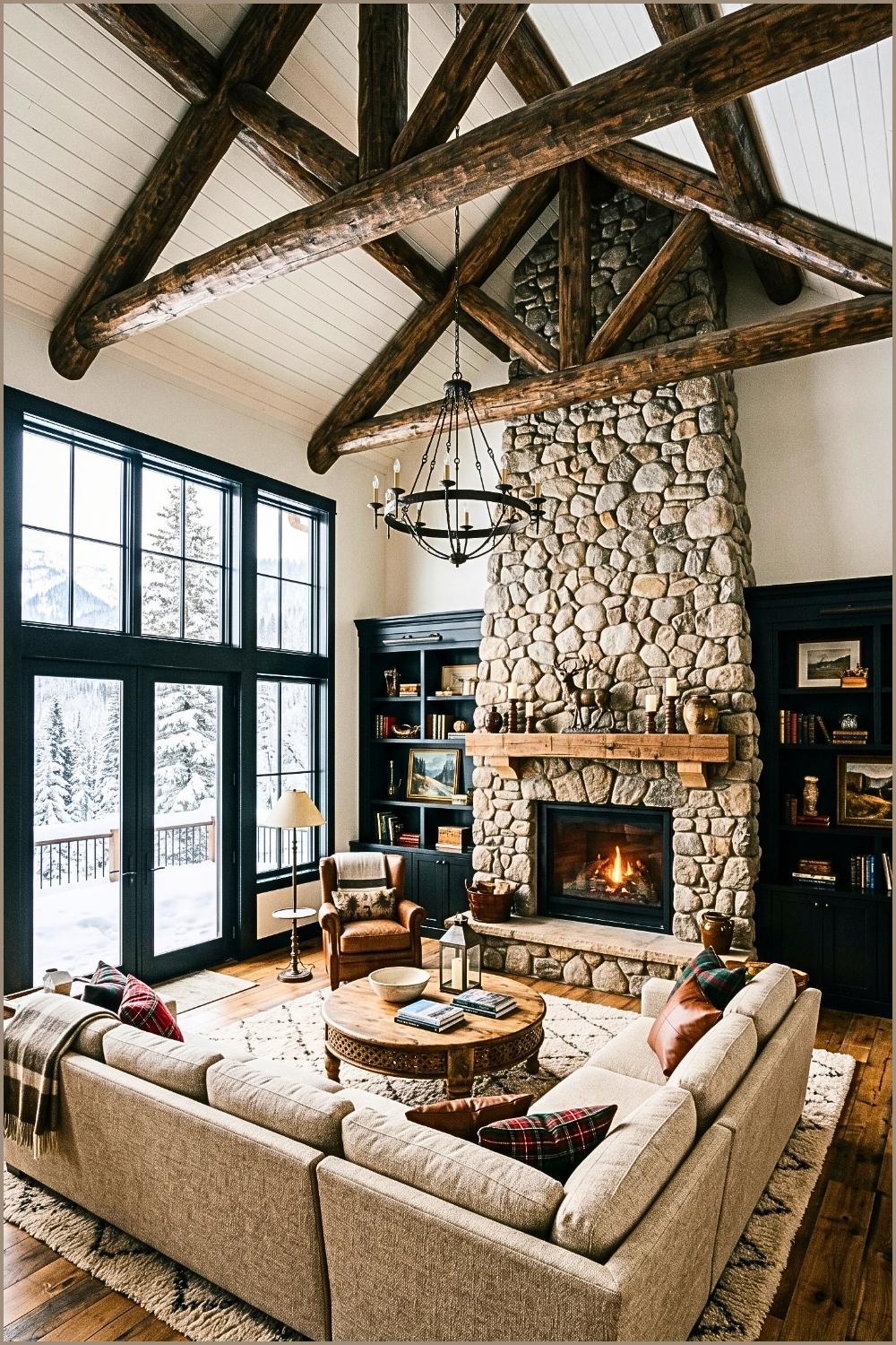 The Rustic Mountain Lodge