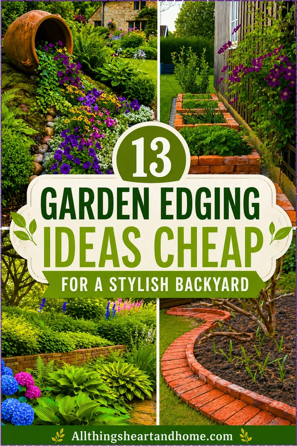 13 Garden Edging Ideas Cheap For A Stylish Backyard