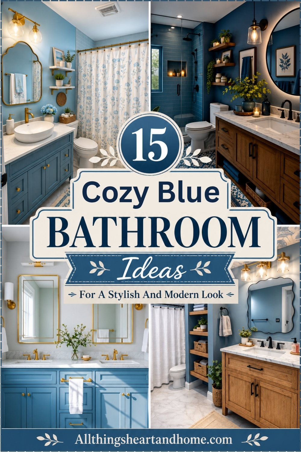 15 Cozy Blue Bathroom Ideas for a Stylish Space