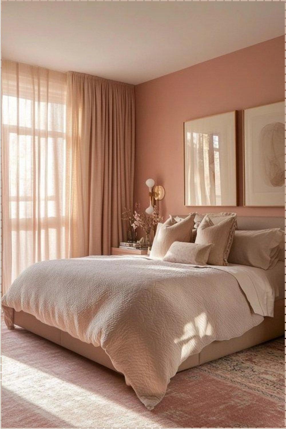 Soft Pink Bedroom