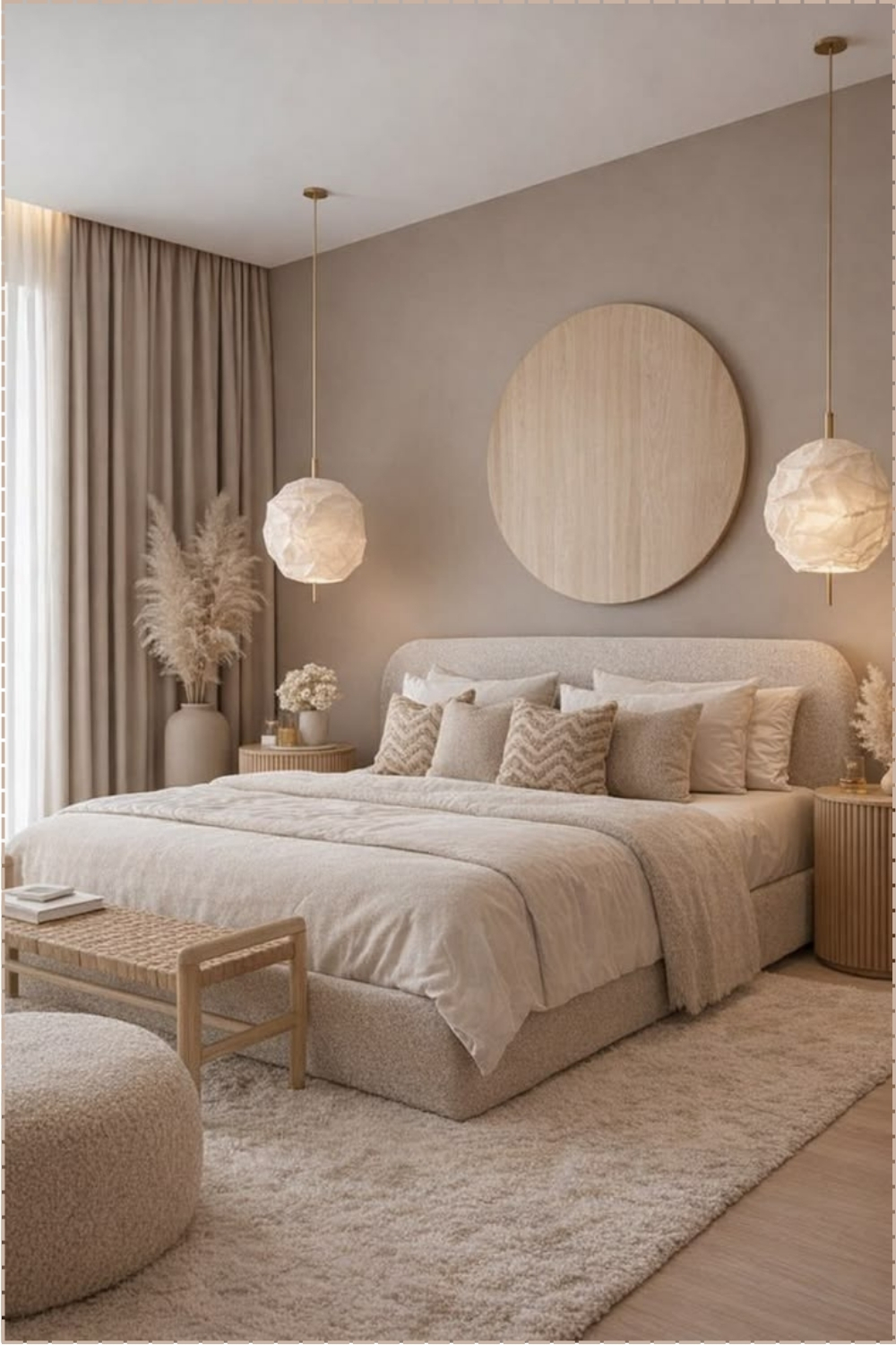 Warm Neutral Bedroom