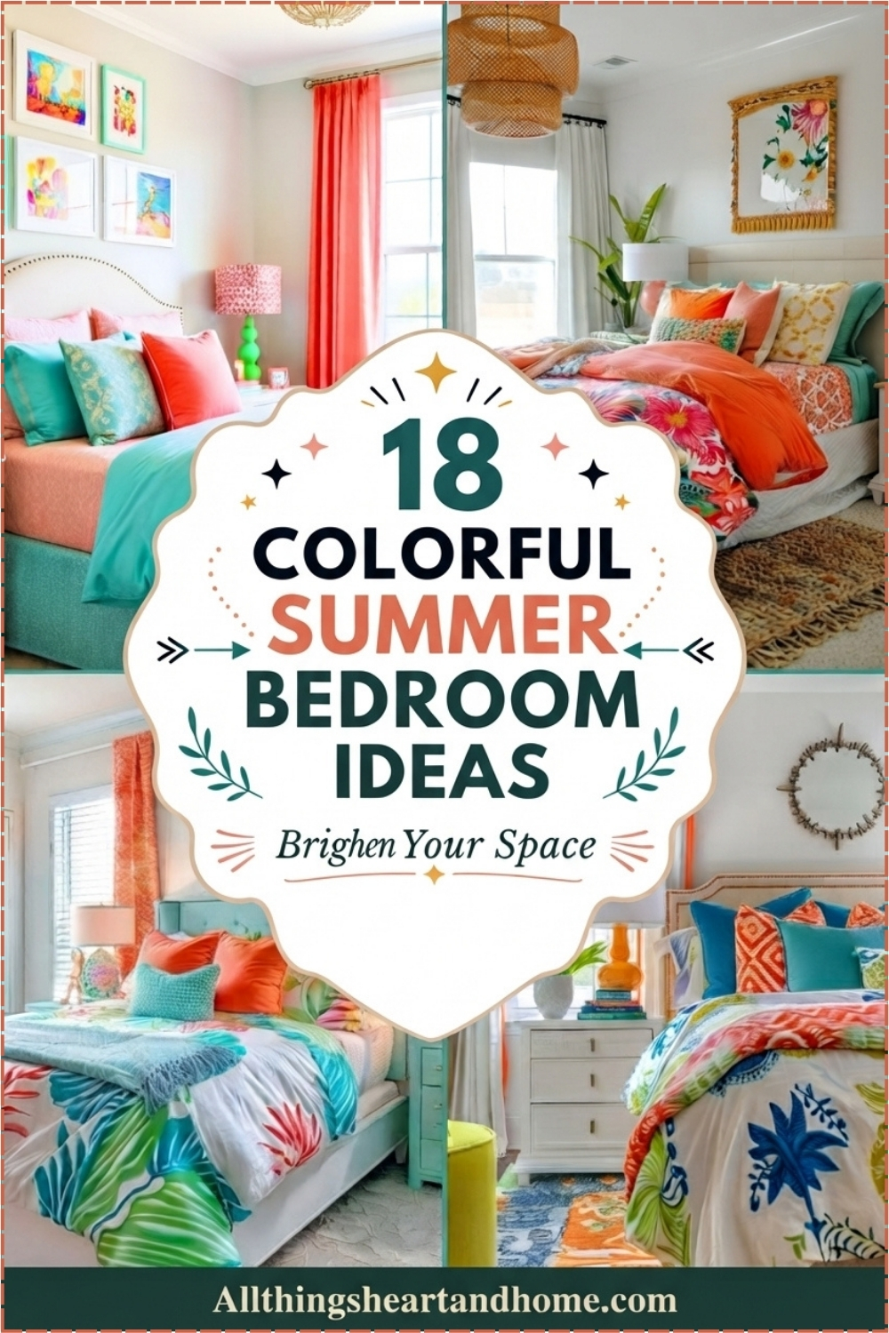 Colorful Summer Bedroom Ideas to Brighten Your Space
