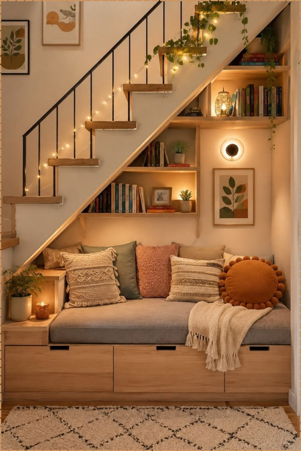 Cozy Under Stair Nook