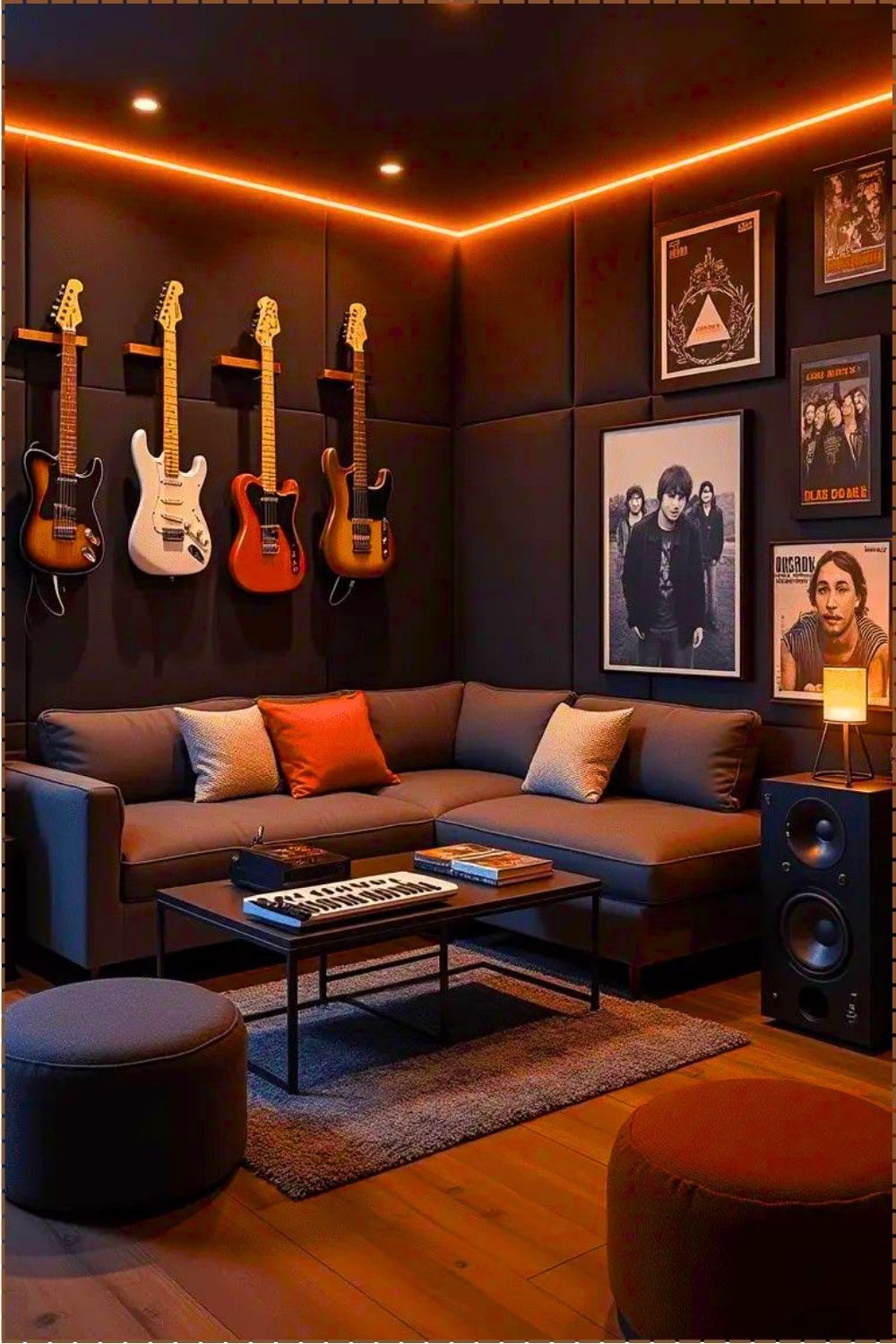 Modern Music Room