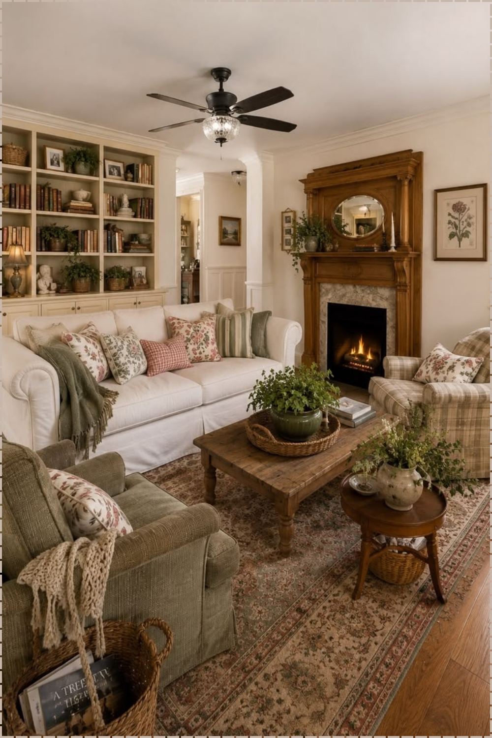 English Cottage Living Room