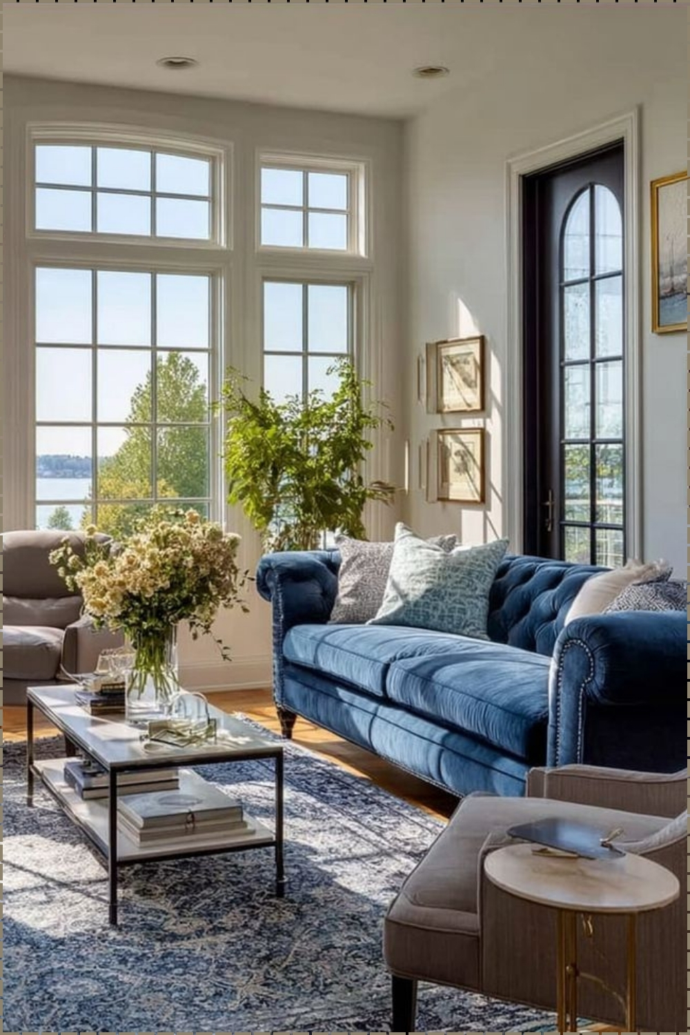 Navy Velvet Eclectic Living (1)