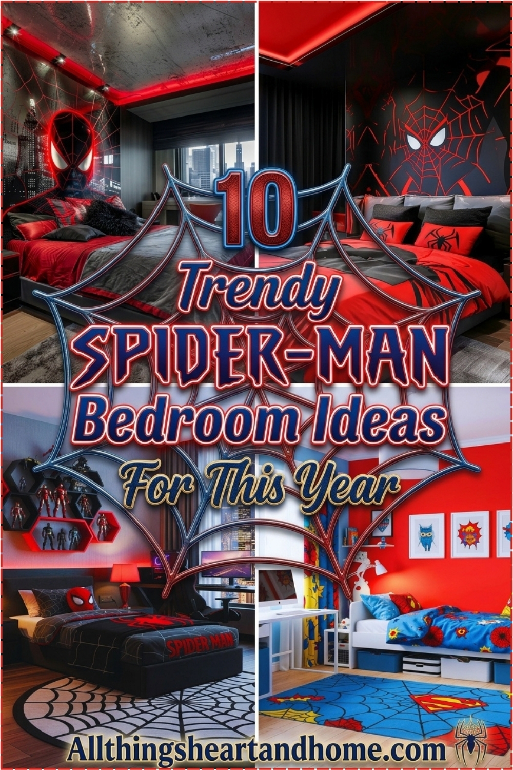 Trendy Spider-Man Bedroom Ideas For This Year