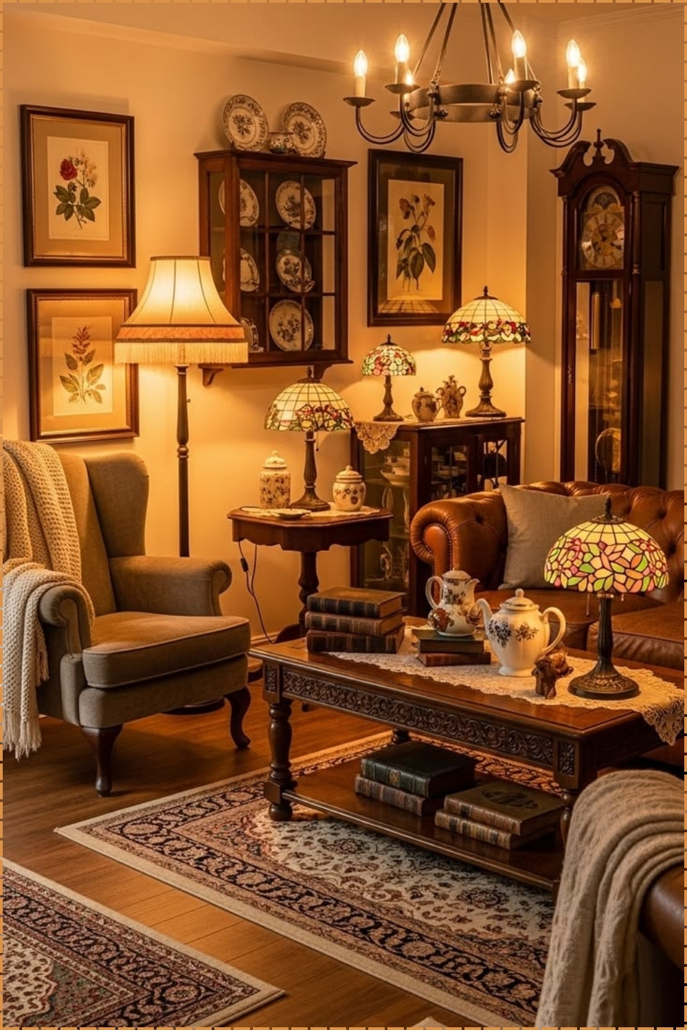 Vintage Traditional Sitting Room