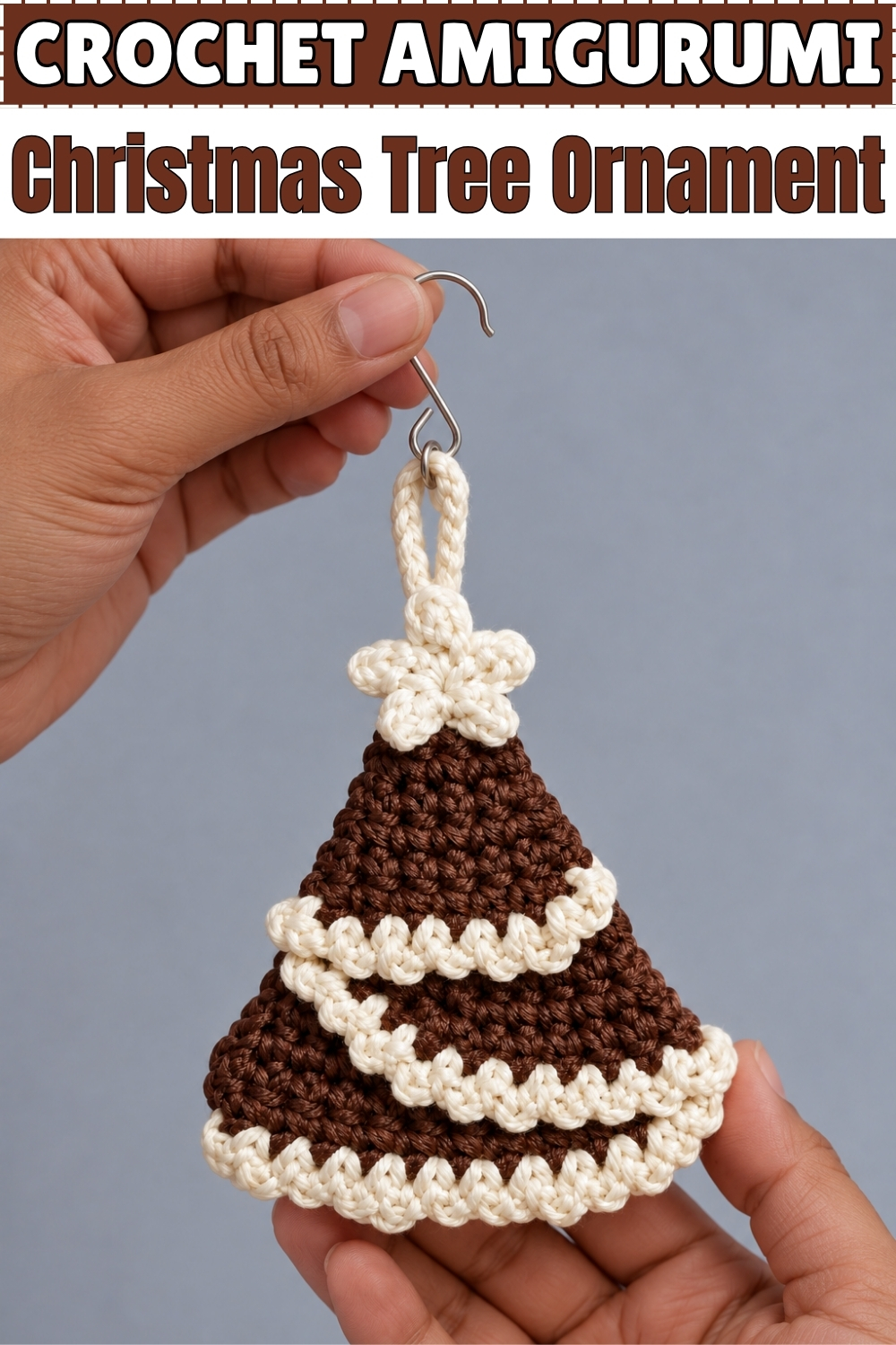 CROCHET AMIGURUMI Christmas Tree Ornament
