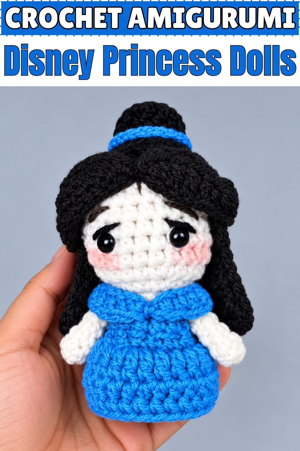 CROCHET AMIGURUMI Disney Princess Dolls
