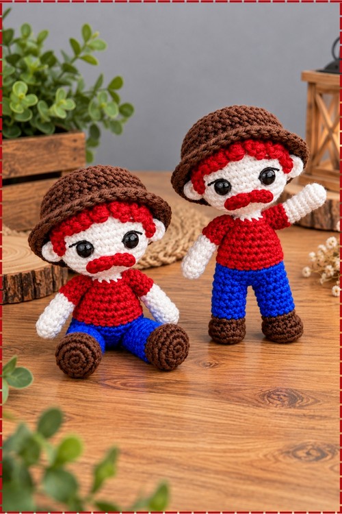 Copy of Crochet Crochet Don Ramon Doll 1