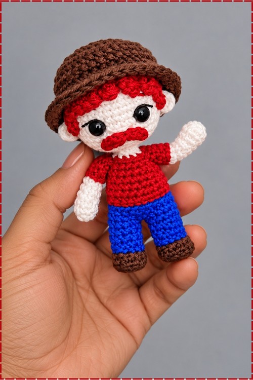 Copy of Crochet Crochet Don Ramon Doll 2