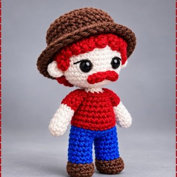 Copy of Crochet Crochet Don Ramon Doll 3