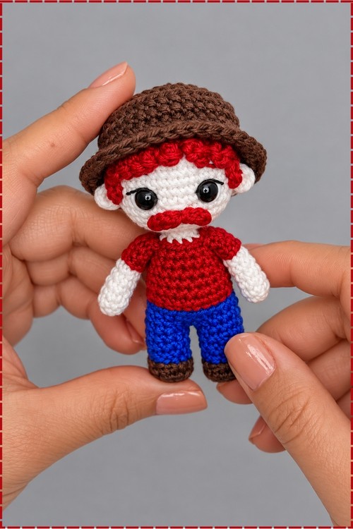 Copy of Crochet Crochet Don Ramon Doll 4