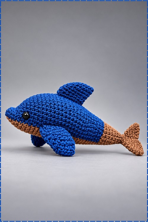 Copy of Crochet Dolphin Amigurumi Winter 2