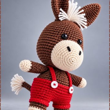 Copy of Crochet Donkey Amigurumi 1