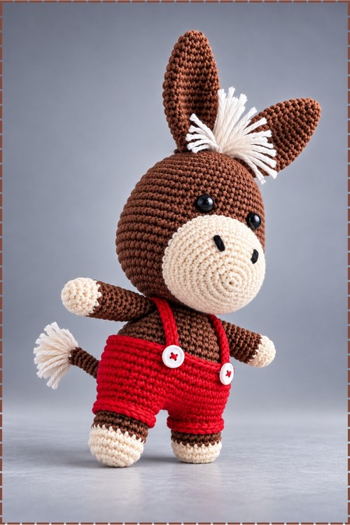 Copy of Crochet Donkey Amigurumi 1