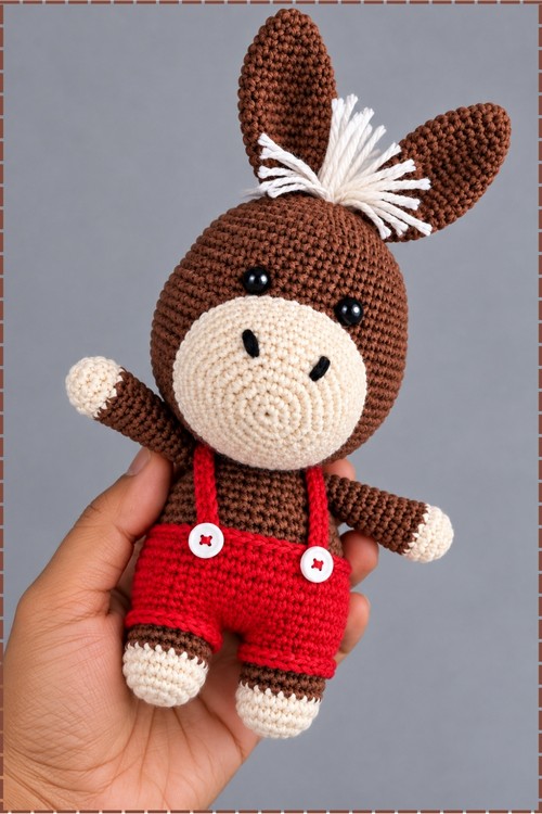 Copy of Crochet Donkey Amigurumi 2