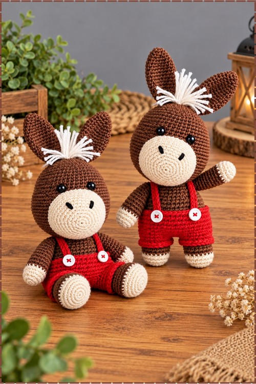 Copy of Crochet Donkey Amigurumi 3