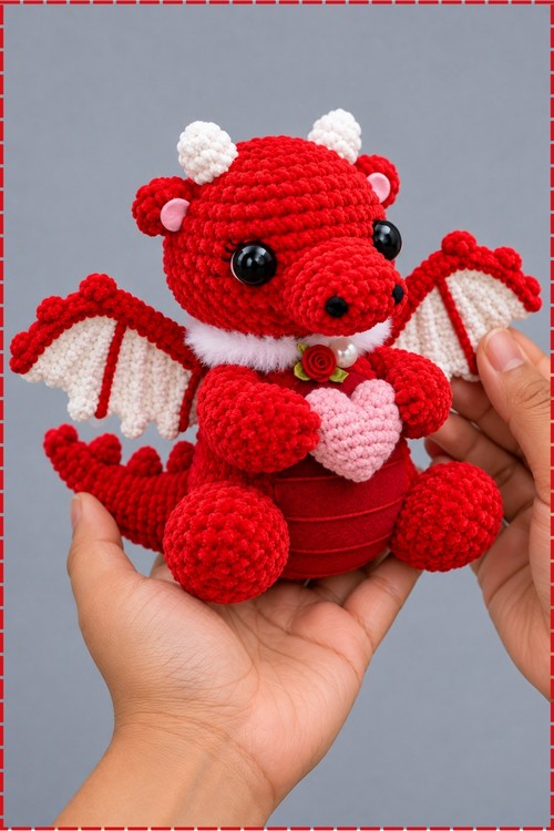 Copy of Crochet Dragon Amigurumi 3