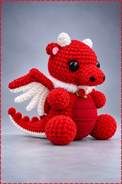 Copy of Crochet Dragon Amigurumi 4