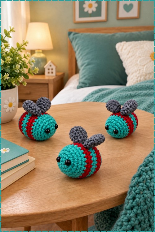 Crochet Bee Amigurumi 3