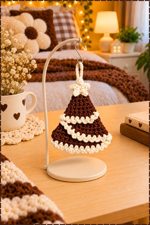 Crochet Christmas Tree Ornament 2