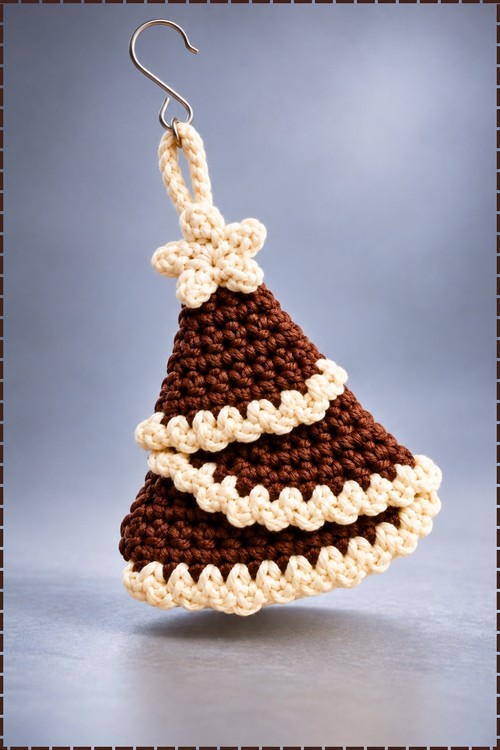 Crochet Christmas Tree Ornament 4
