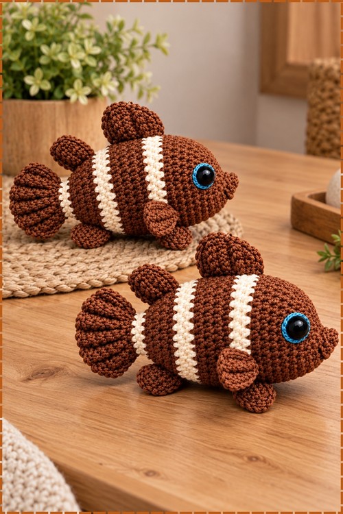 Crochet Clownfish Amigurumi 1