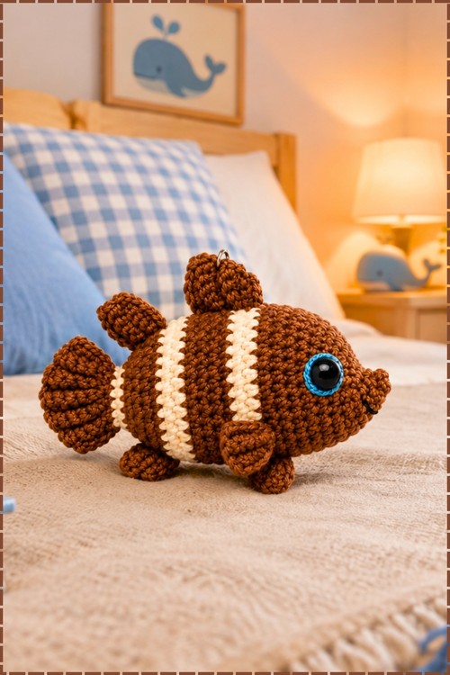 Crochet Clownfish Amigurumi 1