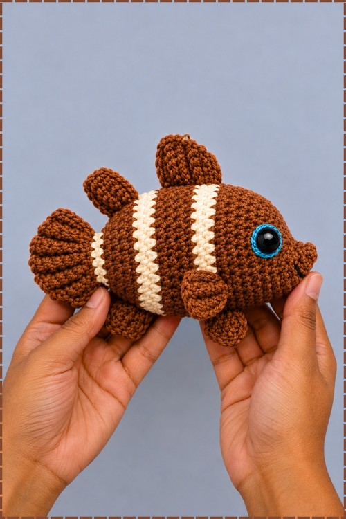 Crochet Clownfish Amigurumi 4