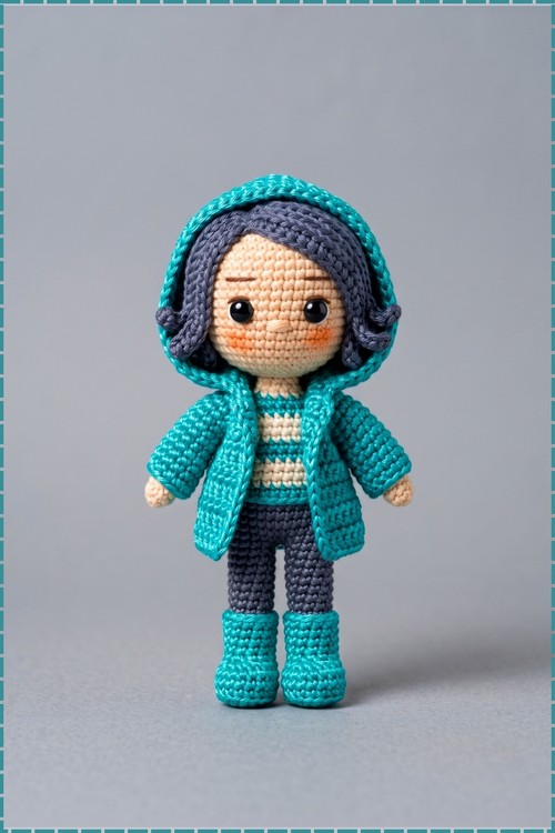 Crochet Coraline Amigurumi Doll 1