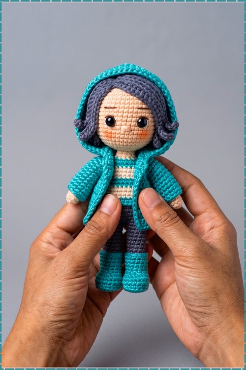 Crochet Coraline Amigurumi Doll 4