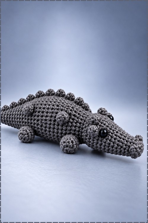 Crochet Crocodile Alligator Amigurumi 4