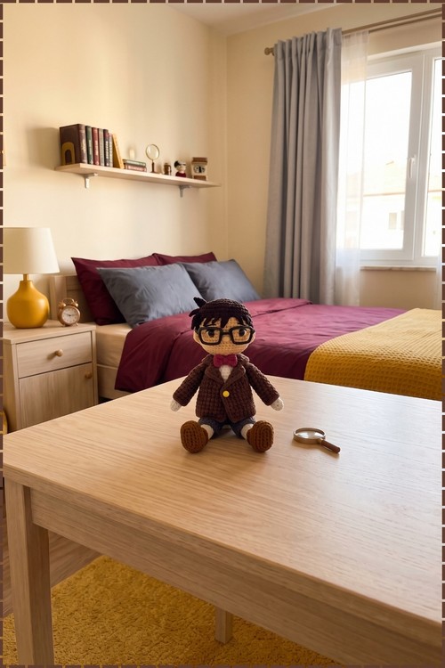 Crochet Detective Conan Doll 1